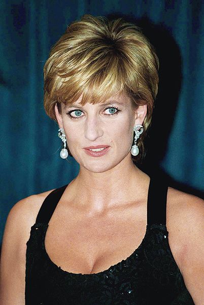 Princess Diana Short Hair