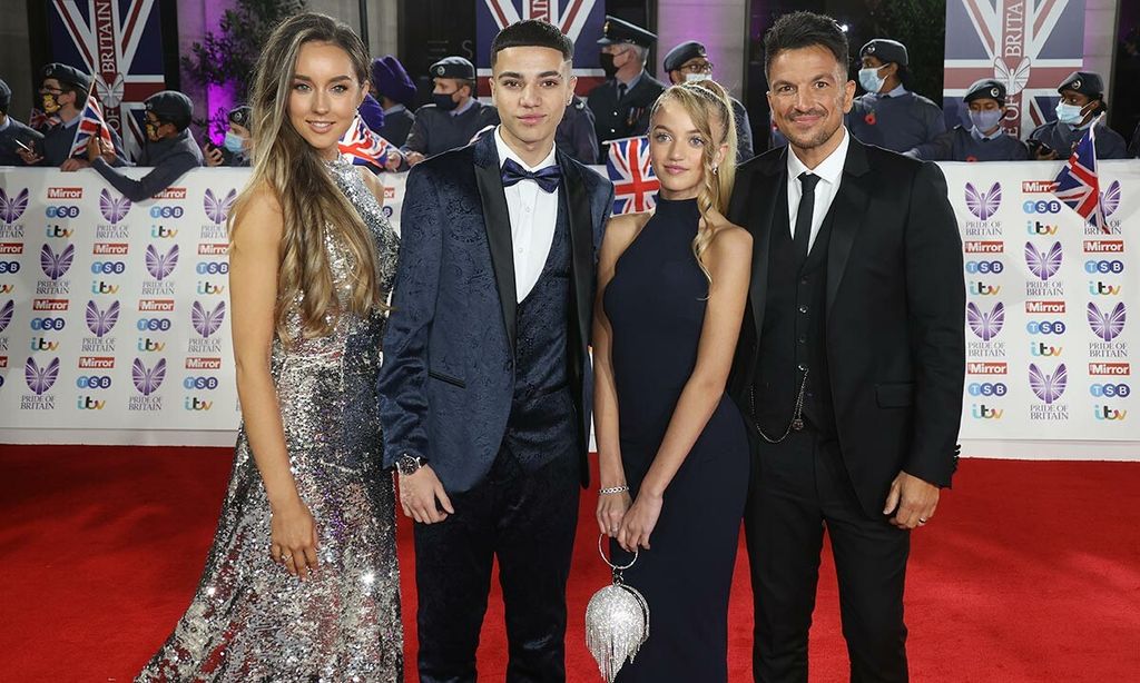 The family at the Pride of Britain awards