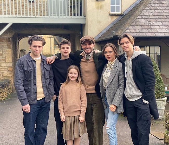 david victoria beckham home cotswolds pic z