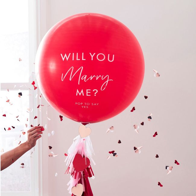 marry me balloon