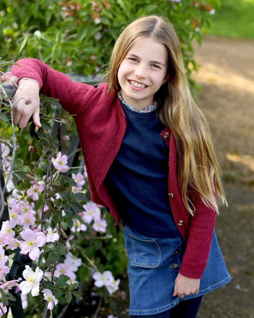 Princess Charlotte's ninth birthday photo, taken in Windsor