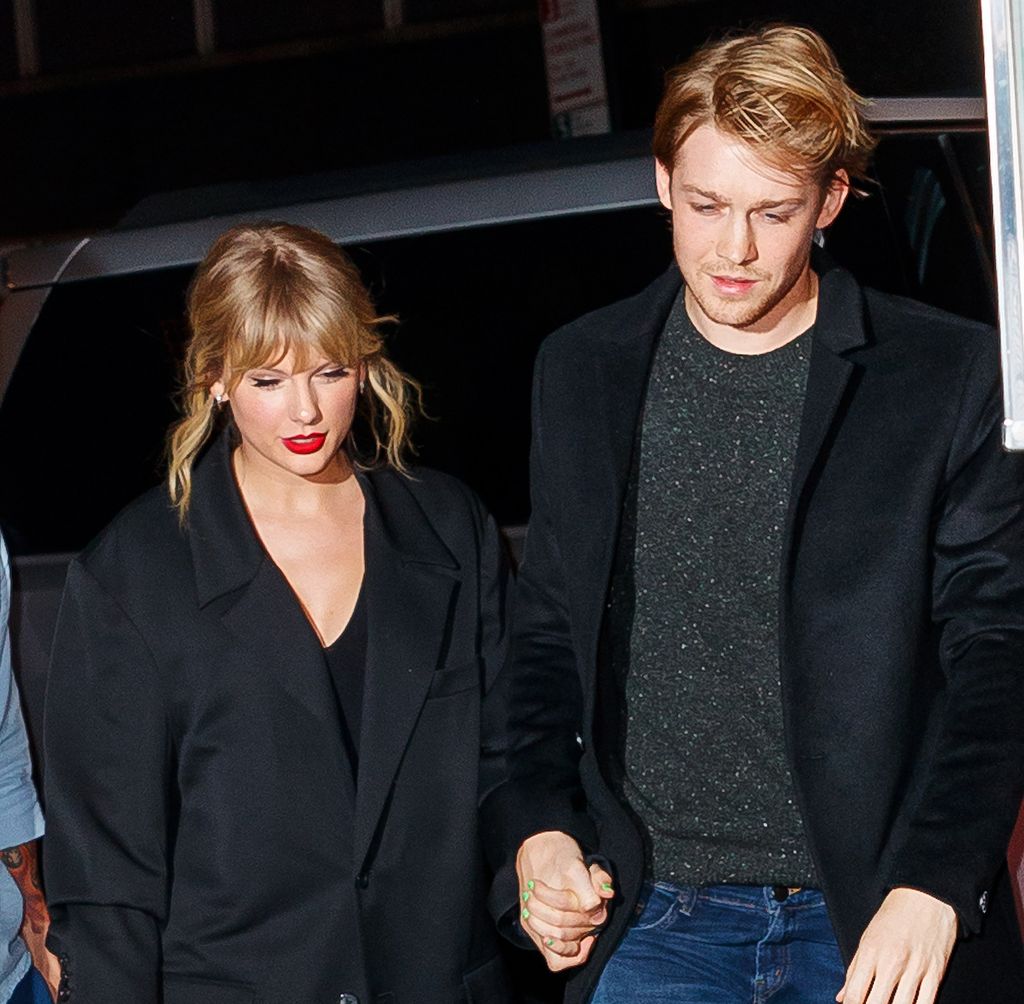 Taylor Swift and Joe Alwyn arrive at Zuma on October 06, 2019 in New York City