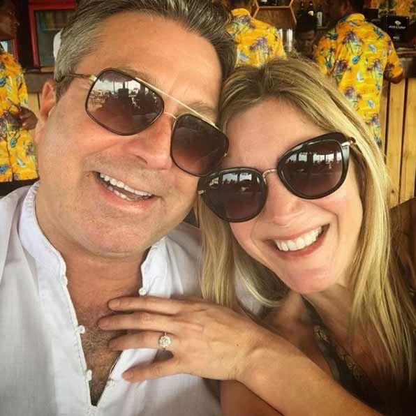 john torode lisa faulkner engagement announcement