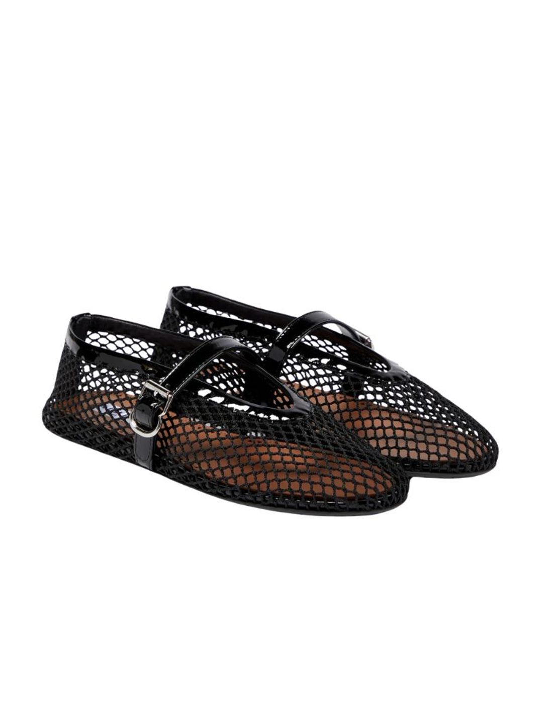 Alaia mesh ballet flats 