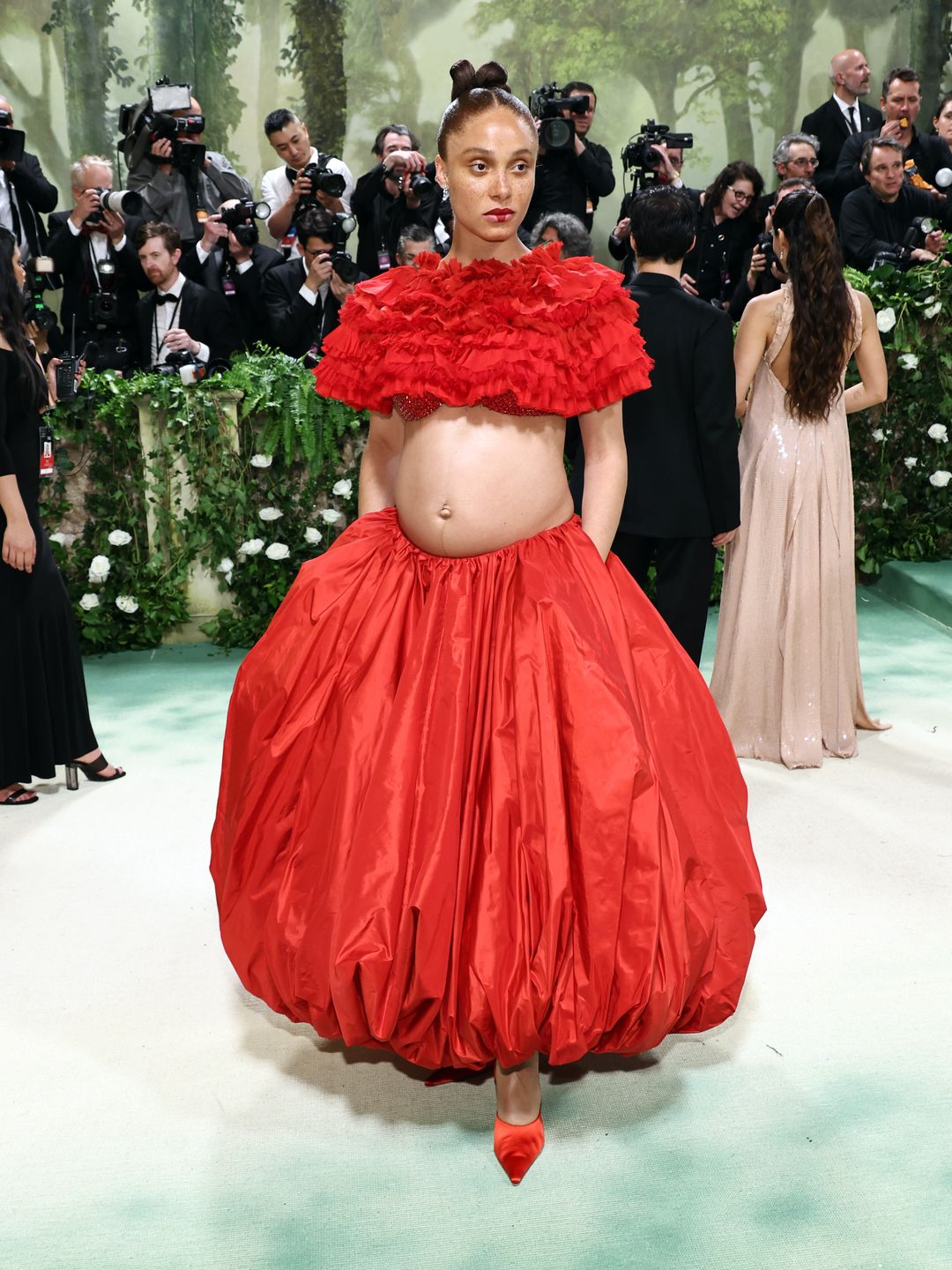 dwoa Aboah attends The 2024 Met Gala Celebrating "Sleeping Beauties: Reawakening Fashion" at The Metropolitan Museum of Art on May 06, 2024