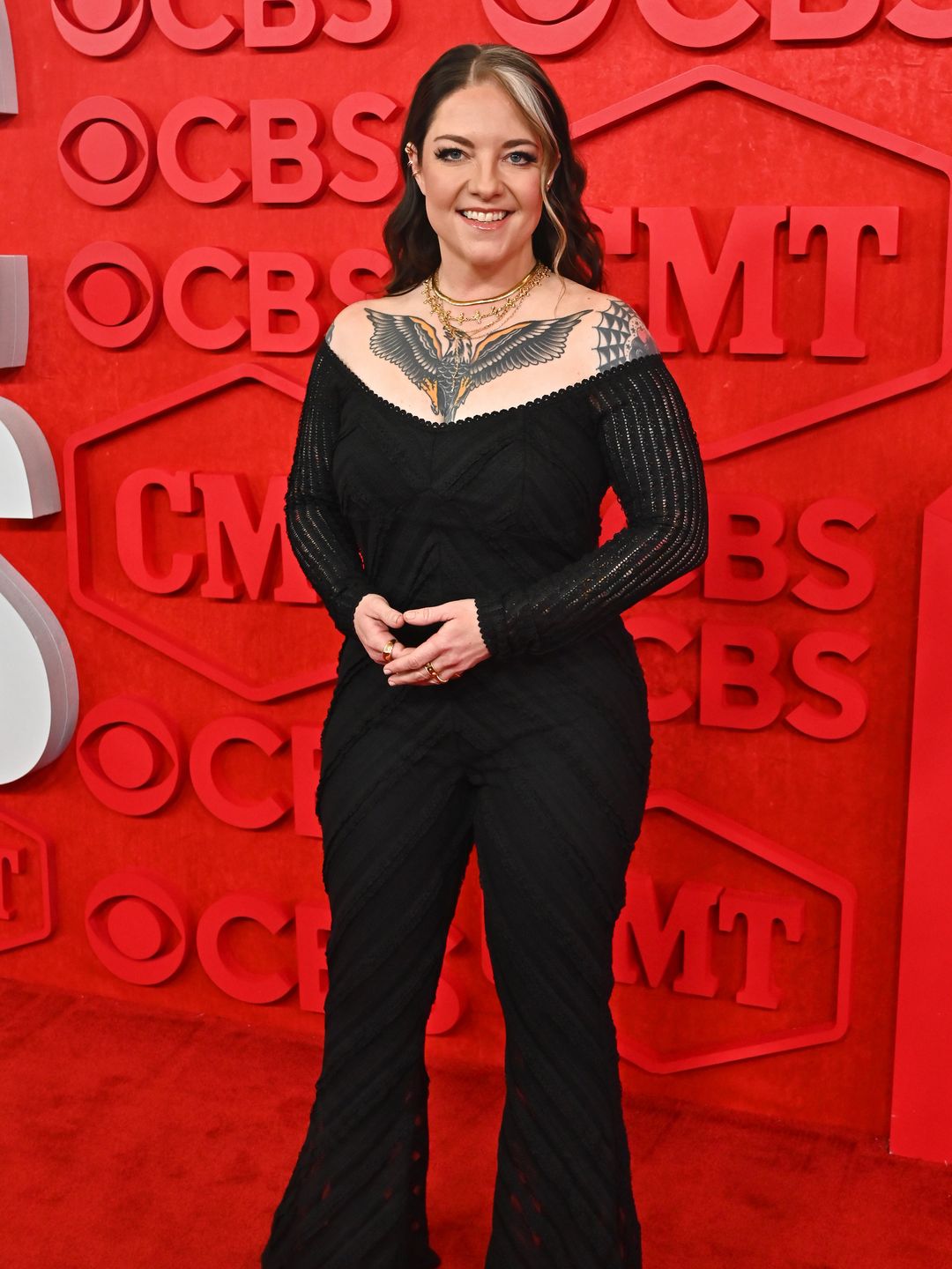 ashley mcbryde 2024 cmt music awards red carpet