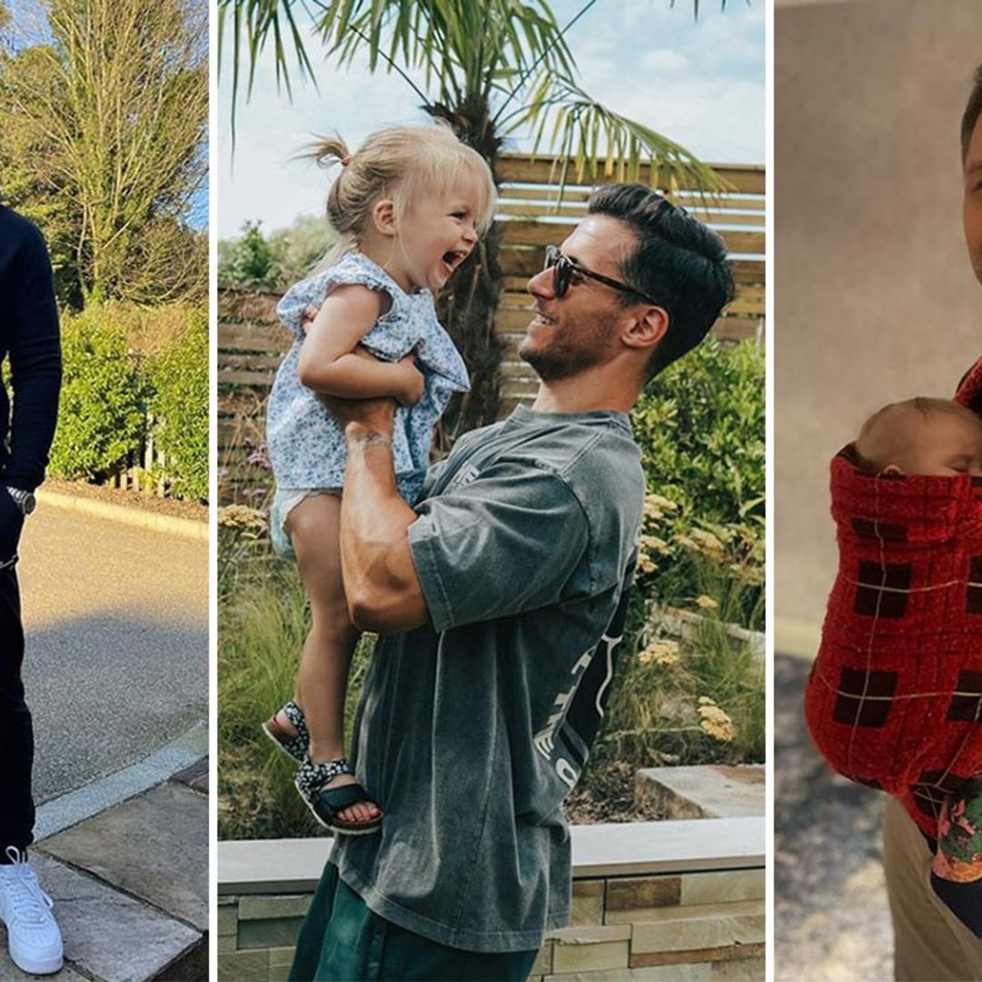 9 Strictly dancer dads cuddling their cute babies to make you broody