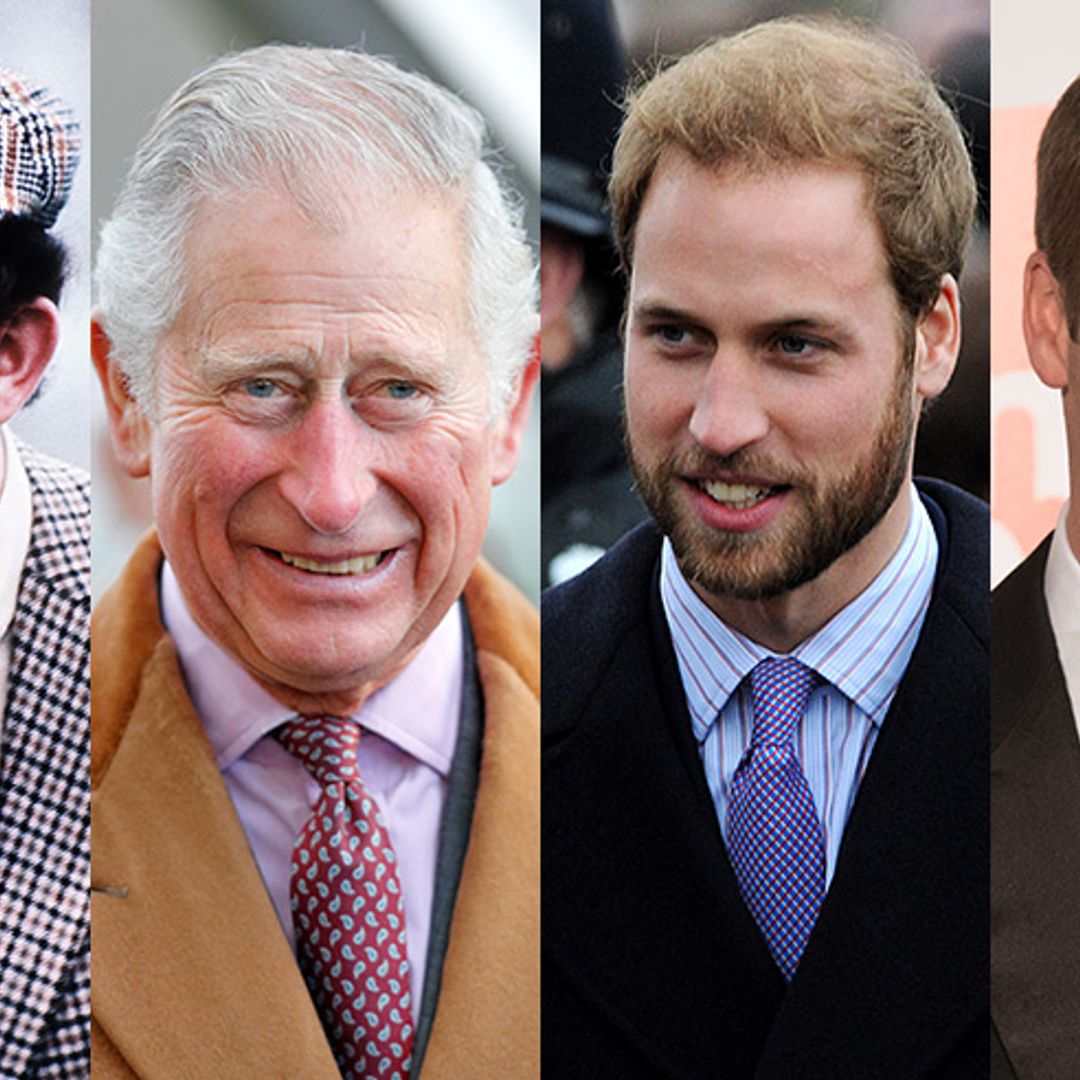 Prince William, King Charles and more royals who have sported beards and facial hair