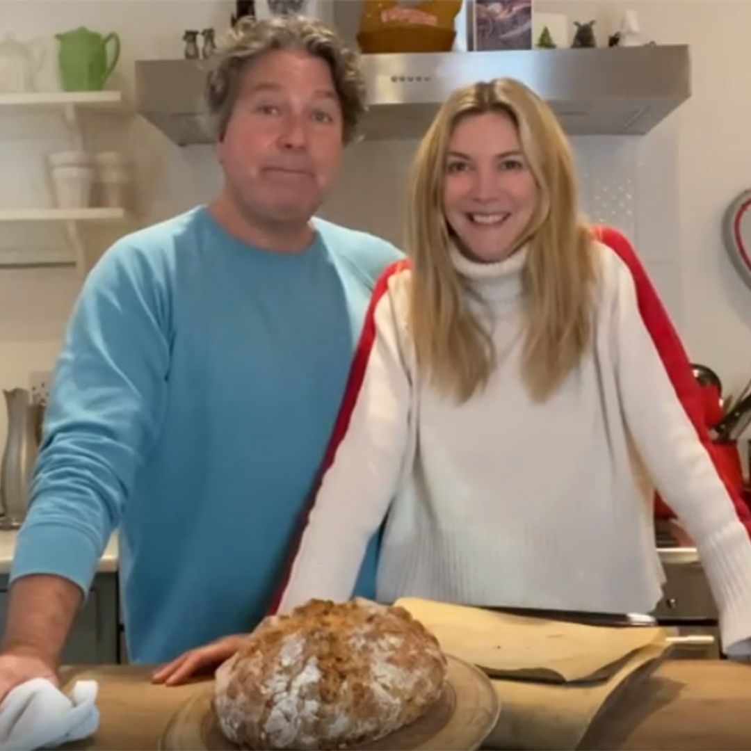 Lisa Faulkner and John Torode's no-yeast soda bread is the perfect weekend bake