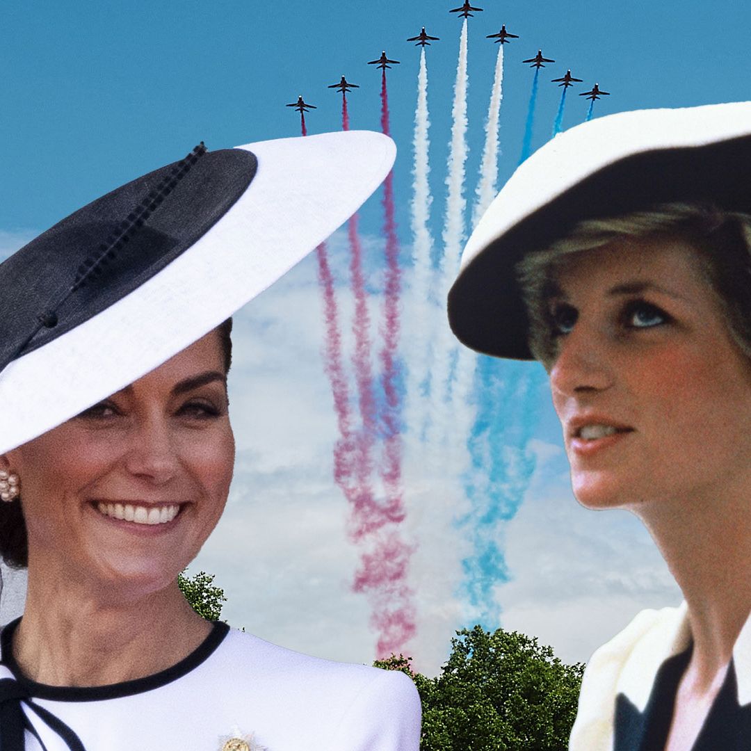 Princess Kate's Trooping the Colour look was so like Princess Diana's - it's uncanny