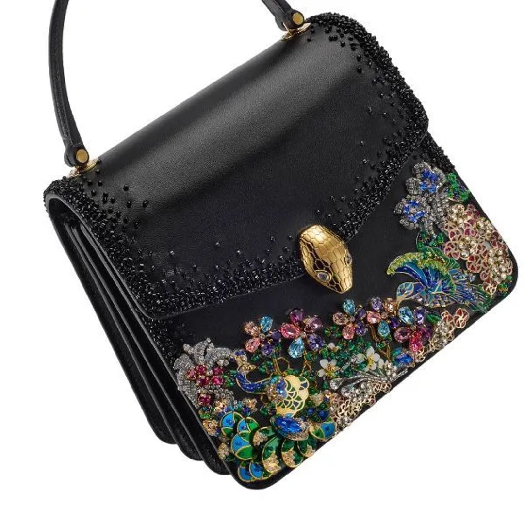 The Serpenti Midnight Garden bag

