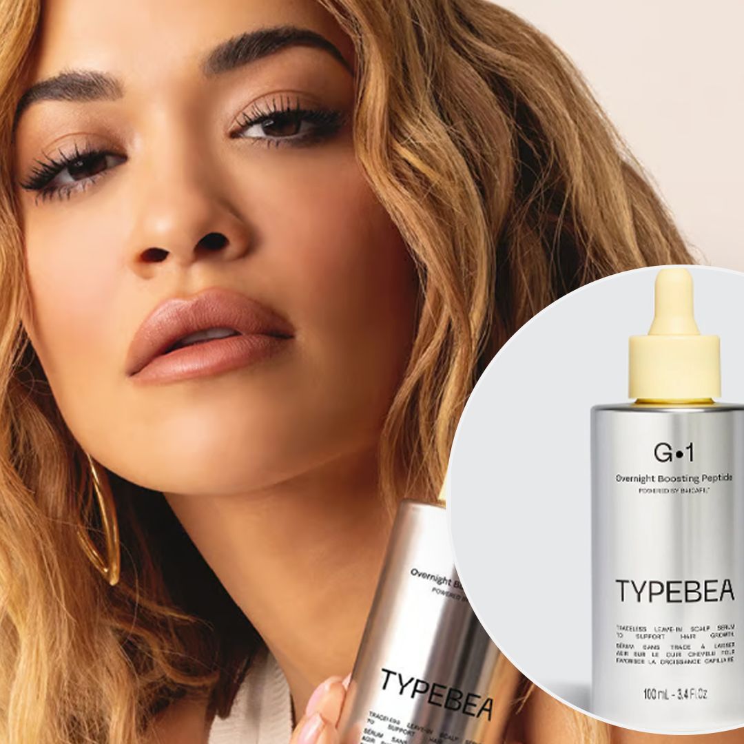 Just FYI, here's how to shop TYPEBEA - Rita Ora's new haircare line that encourages hair growth