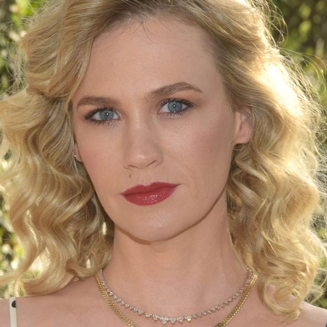 January Jones surprises with stunning high-waisted bikini photo