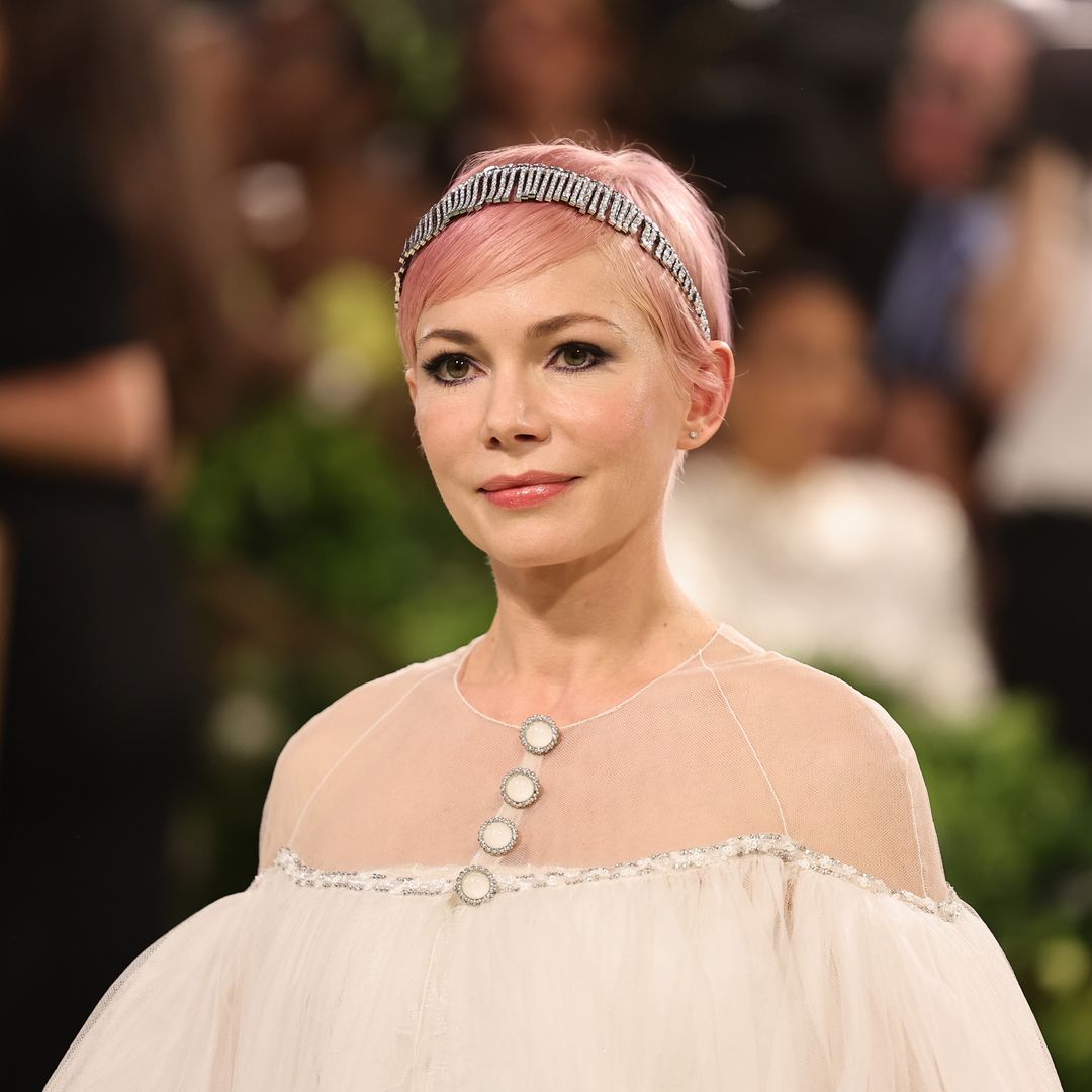 Michelle Williams debuted 'French new-wave angel' makeup at the Met Gala