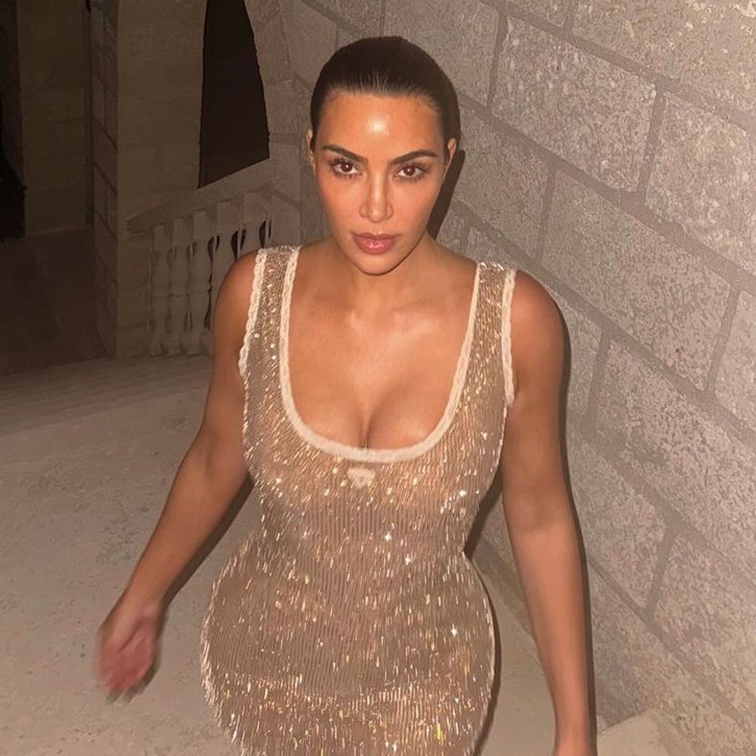 Kim Kardashian's dazzling mini dress is perfect for festival season