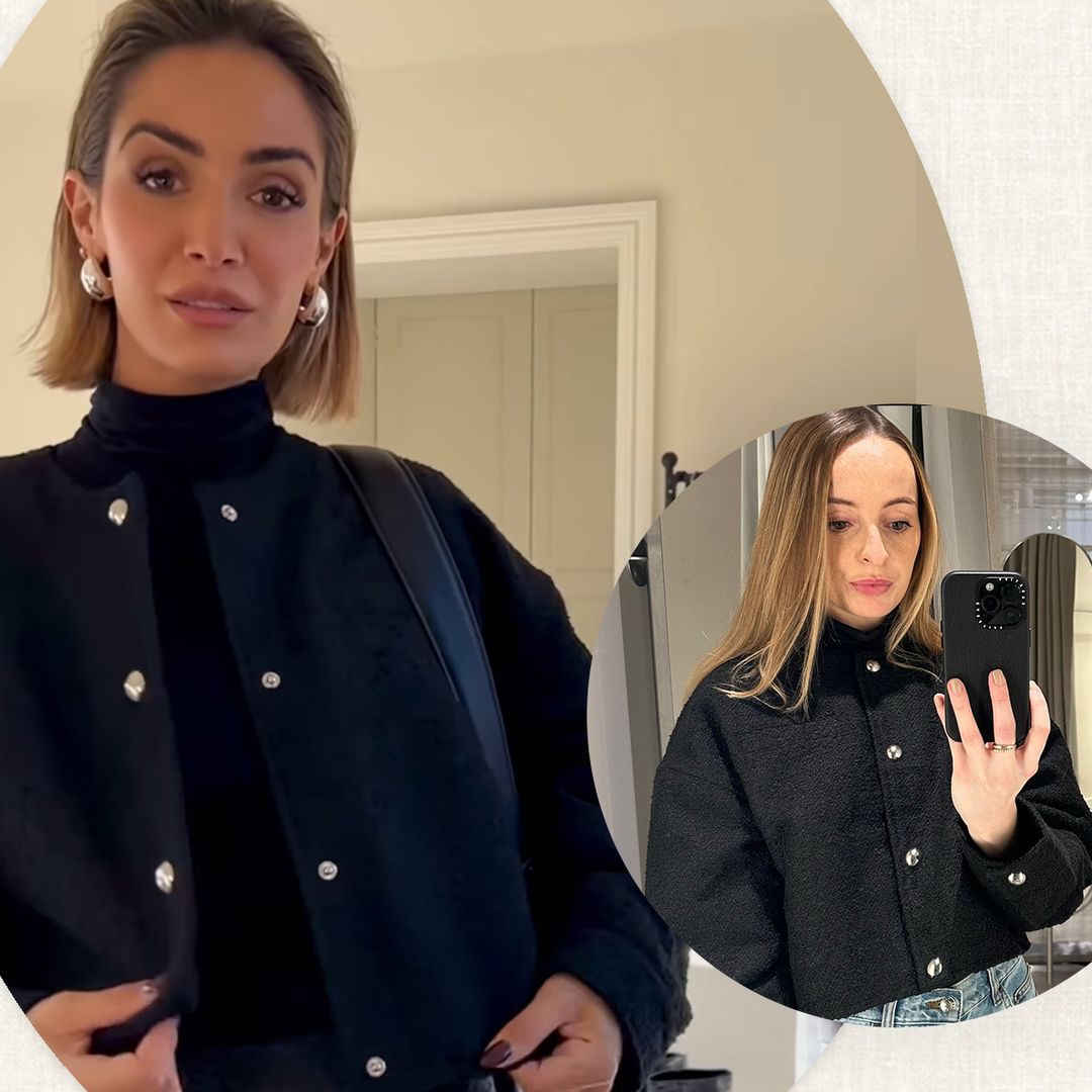 The Frankie Bridge effect! I tried her trending £37 H&M jacket - and it looks so luxe