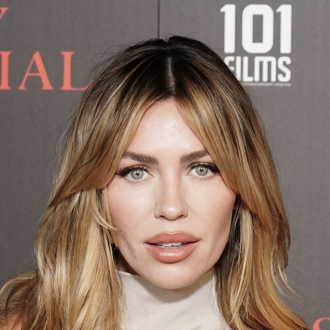 Sunkissed Abbey Clancy highlights toned abs in glam bikini alongside husband Peter Crouch