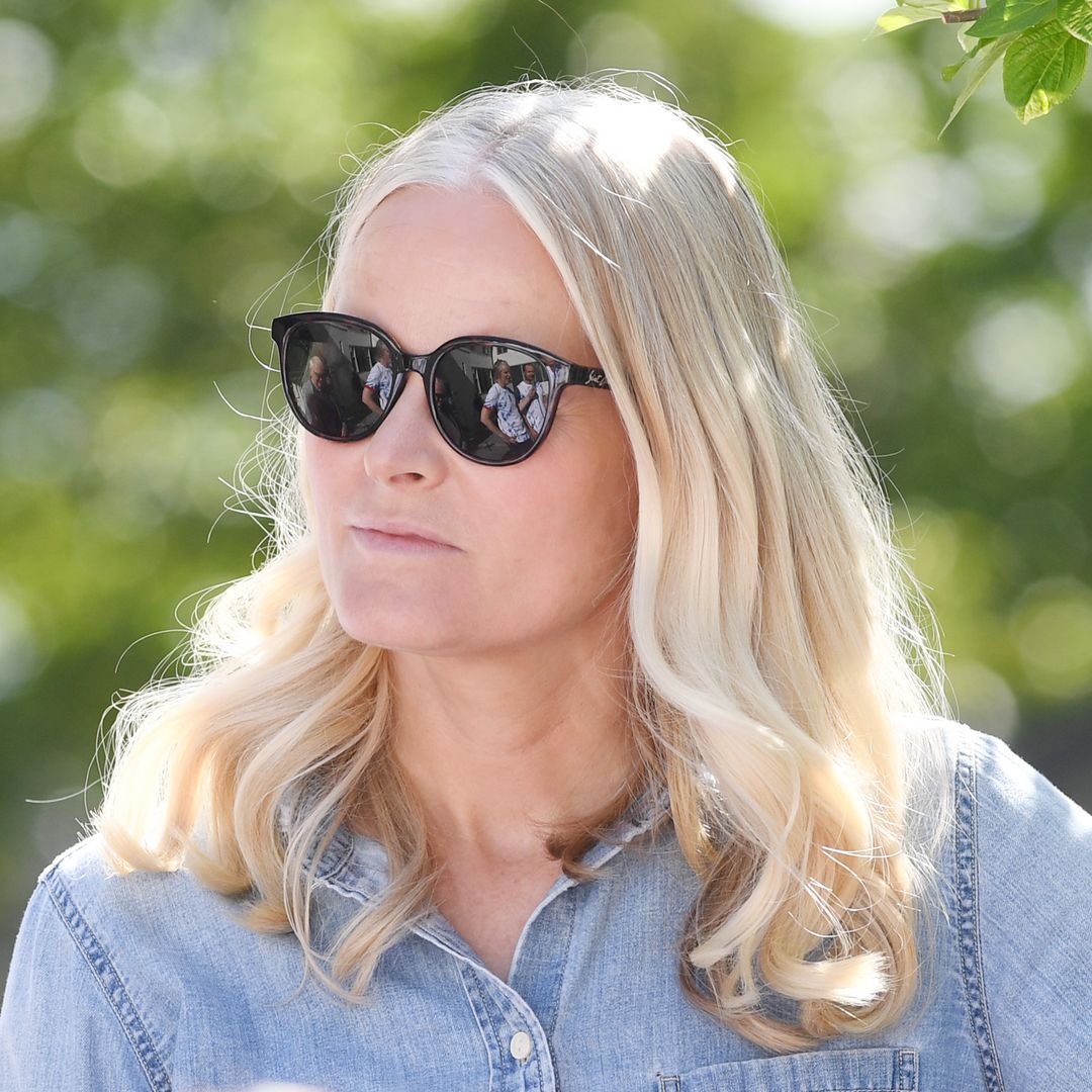 Crown Princess Mette-Marit is a vision in rarely-worn skinny jeans