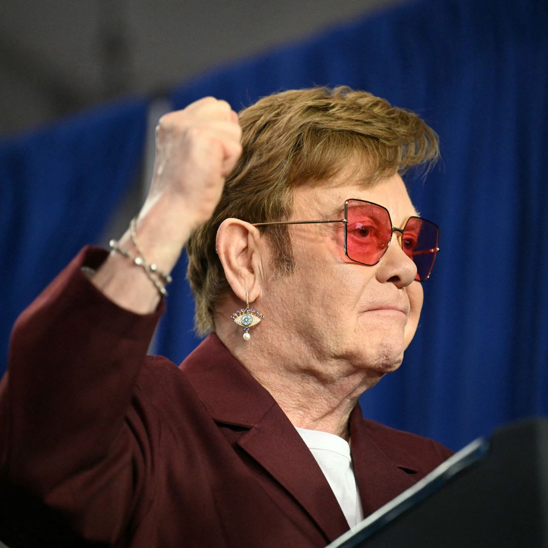 Watch Elton John deliver emotional, powerful speech alongside Joe Biden and Katy Perry at Stonewall Inn