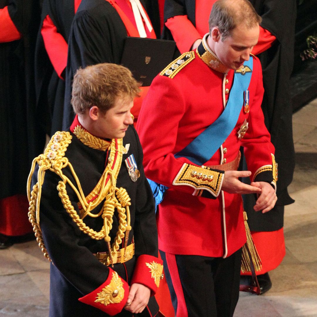 Palace feared Prince William and groomsman Prince Harry would 'pass out' at royal wedding