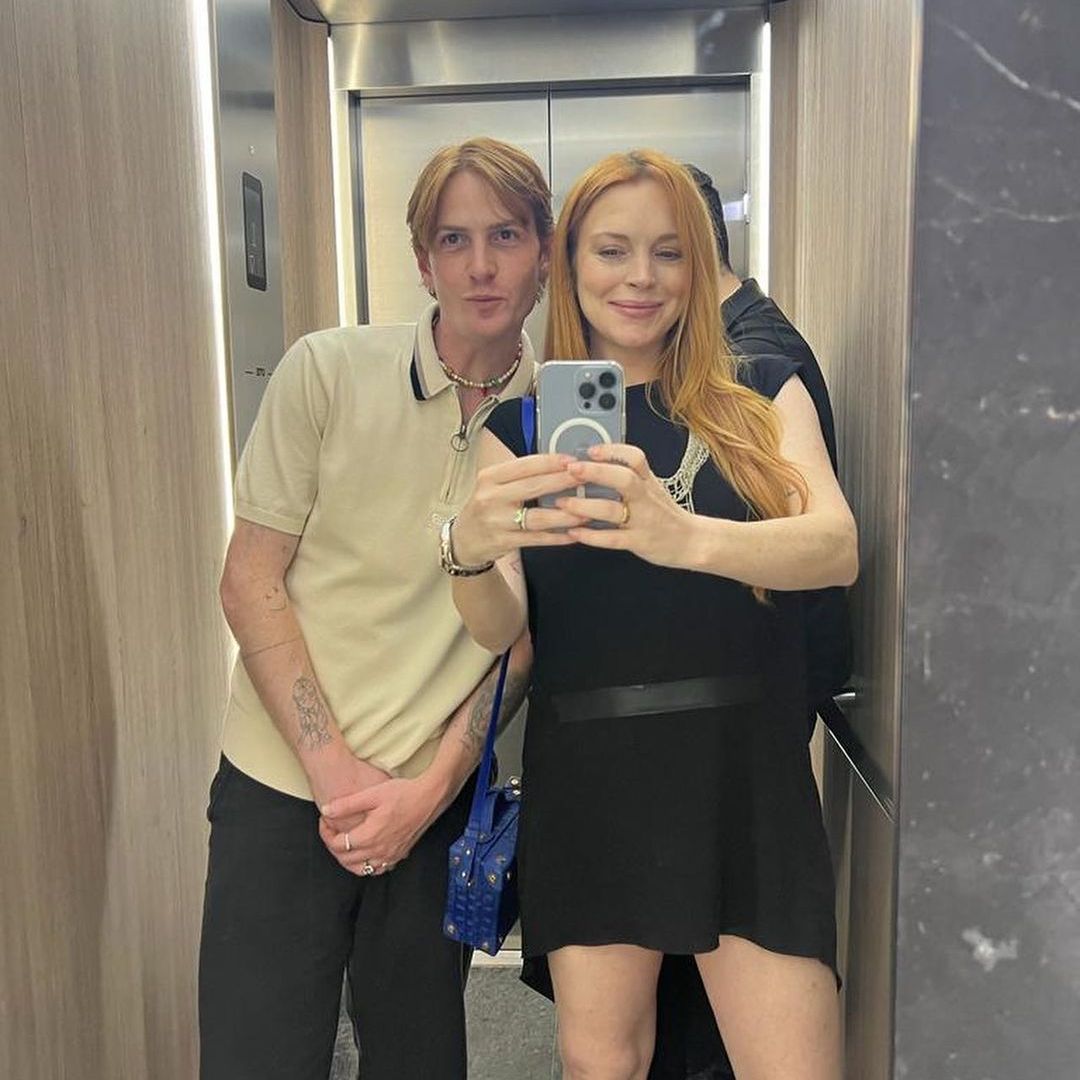 Meet Lindsay Lohan's baby boy! Star's brother Dakota shares glimpse of newborn Luai