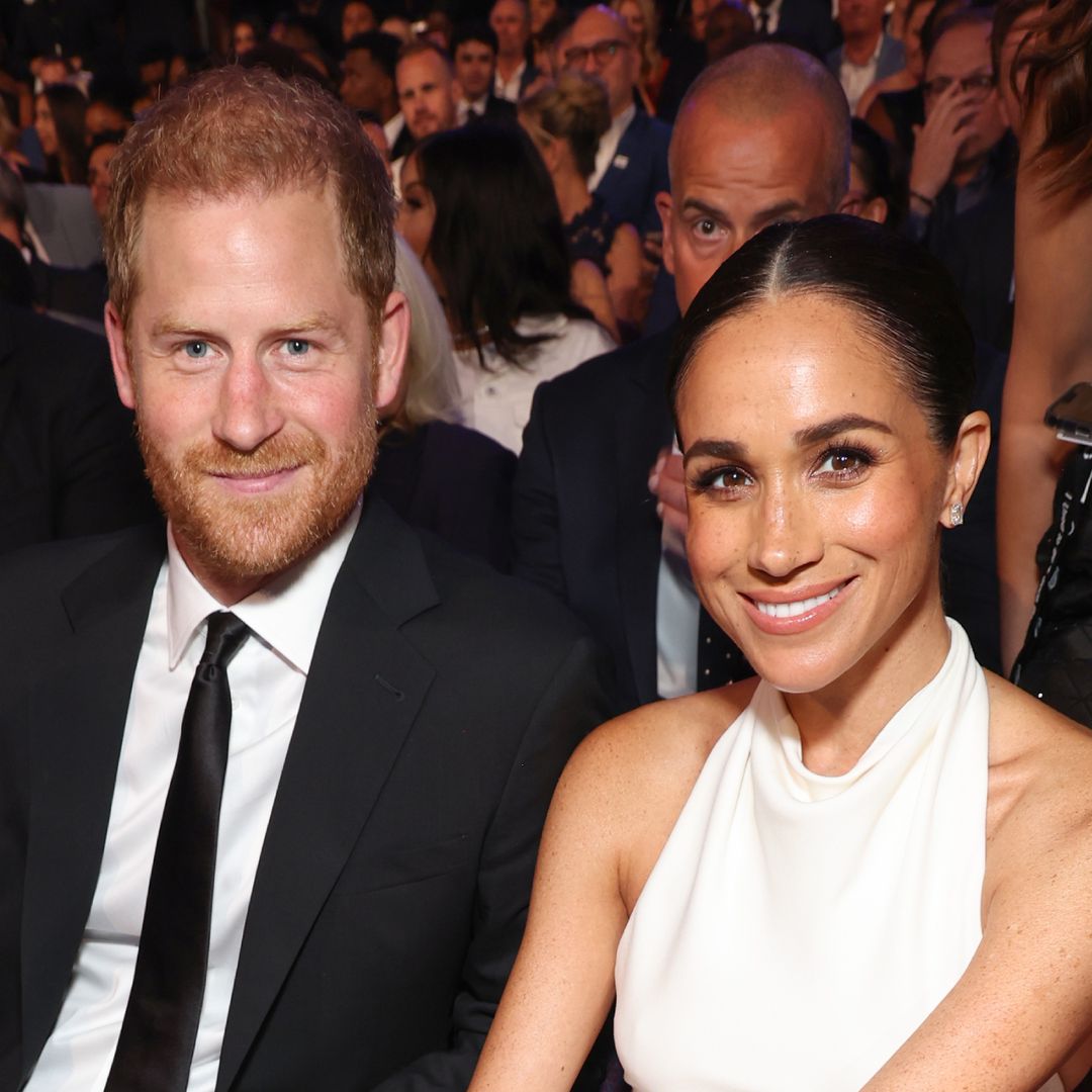 Prince Harry addresses ESPY Award criticism in powerful speech as proud wife Meghan Markle looks on