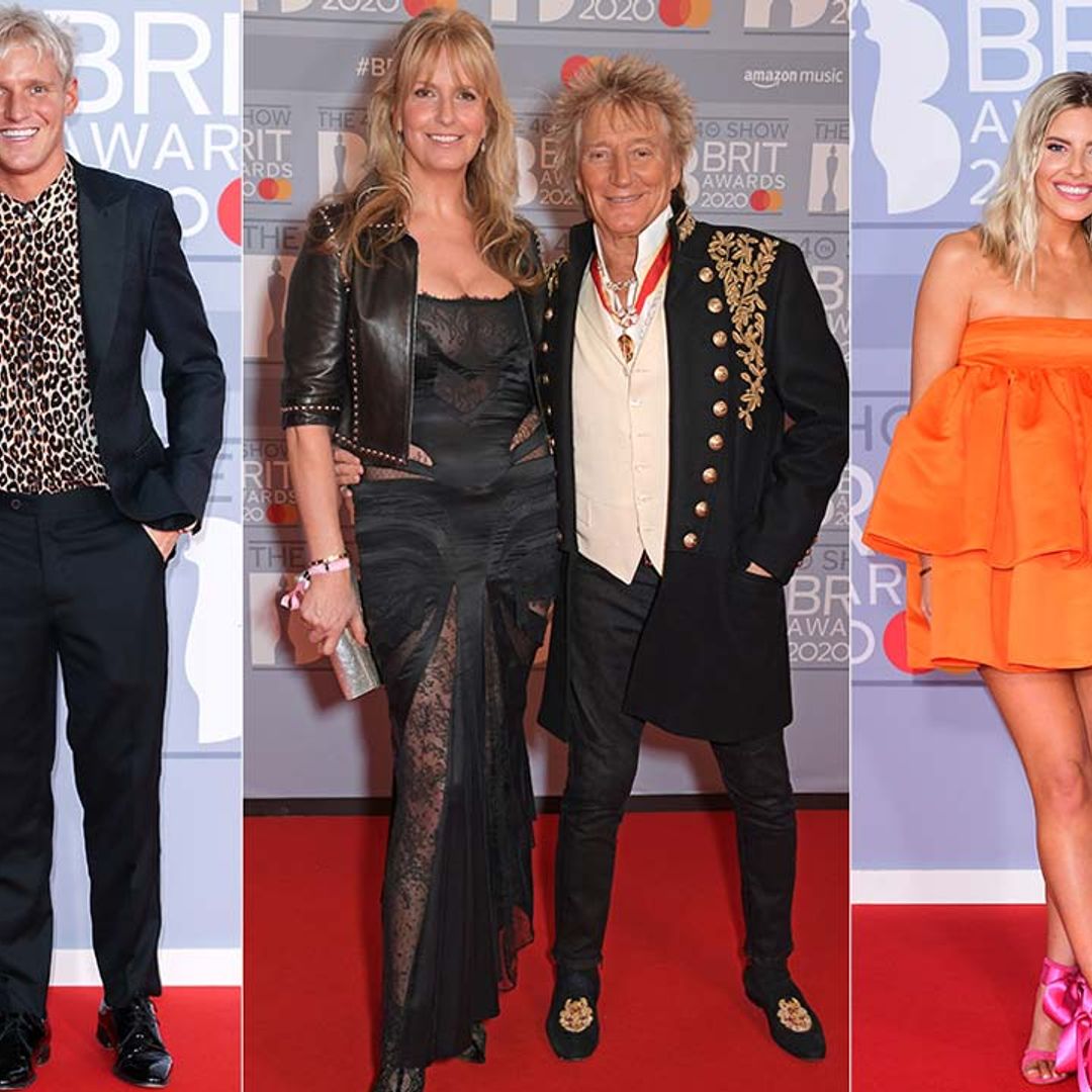 Stylish celebrity couples at 2020 BRITs: Rod Stewart and Penny Lancaster to Jamie Laing and Sophie Habboo