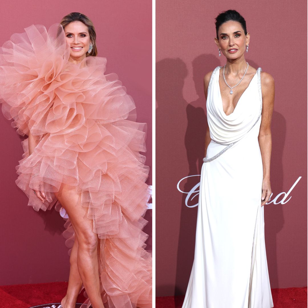 Demi Moore, Heidi Klum and Paris Jackson lead the best dressed at the amfAR gala