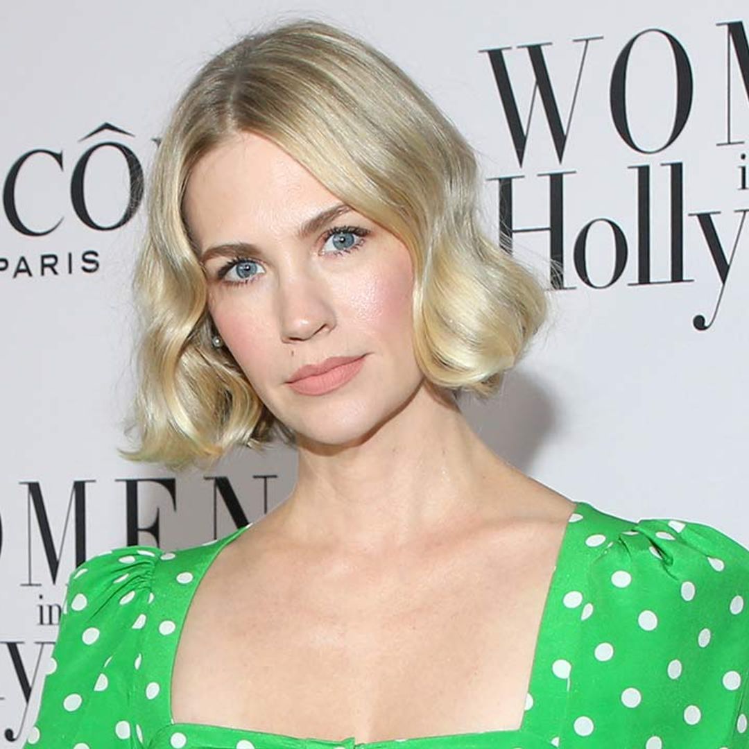 January Jones reveals heartache over beloved pet dog