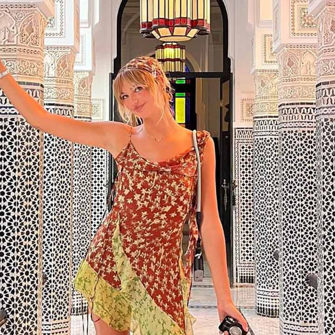 Mia Regan serves 'bohemian babe' in Marrakech with the most stunning Y2K accessory