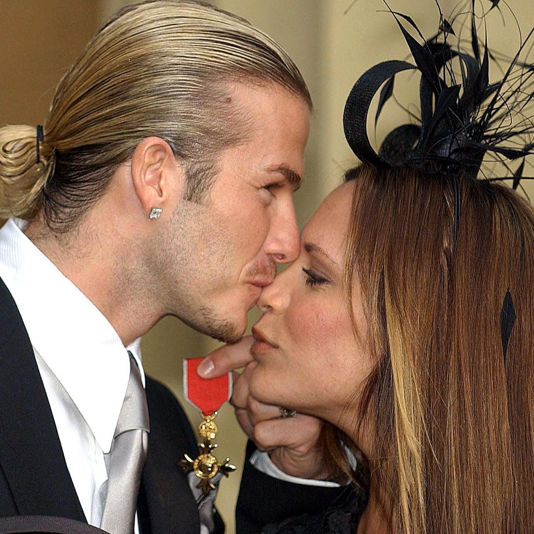 Victoria Beckham's 10 biggest PDA moments with husband David as she celebrates 50th birthday