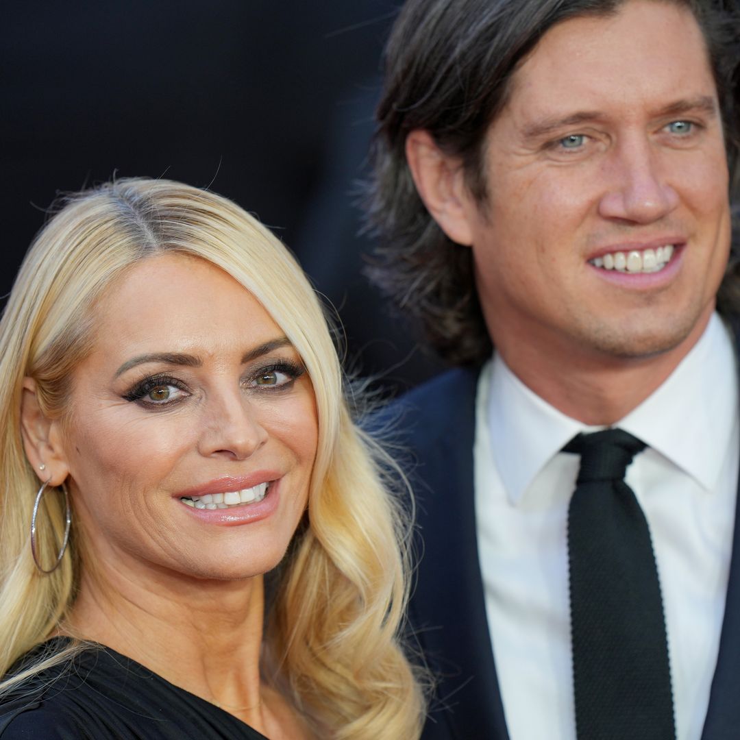 Strictly's Tess Daly is a disco queen in party photo with Vernon Kay