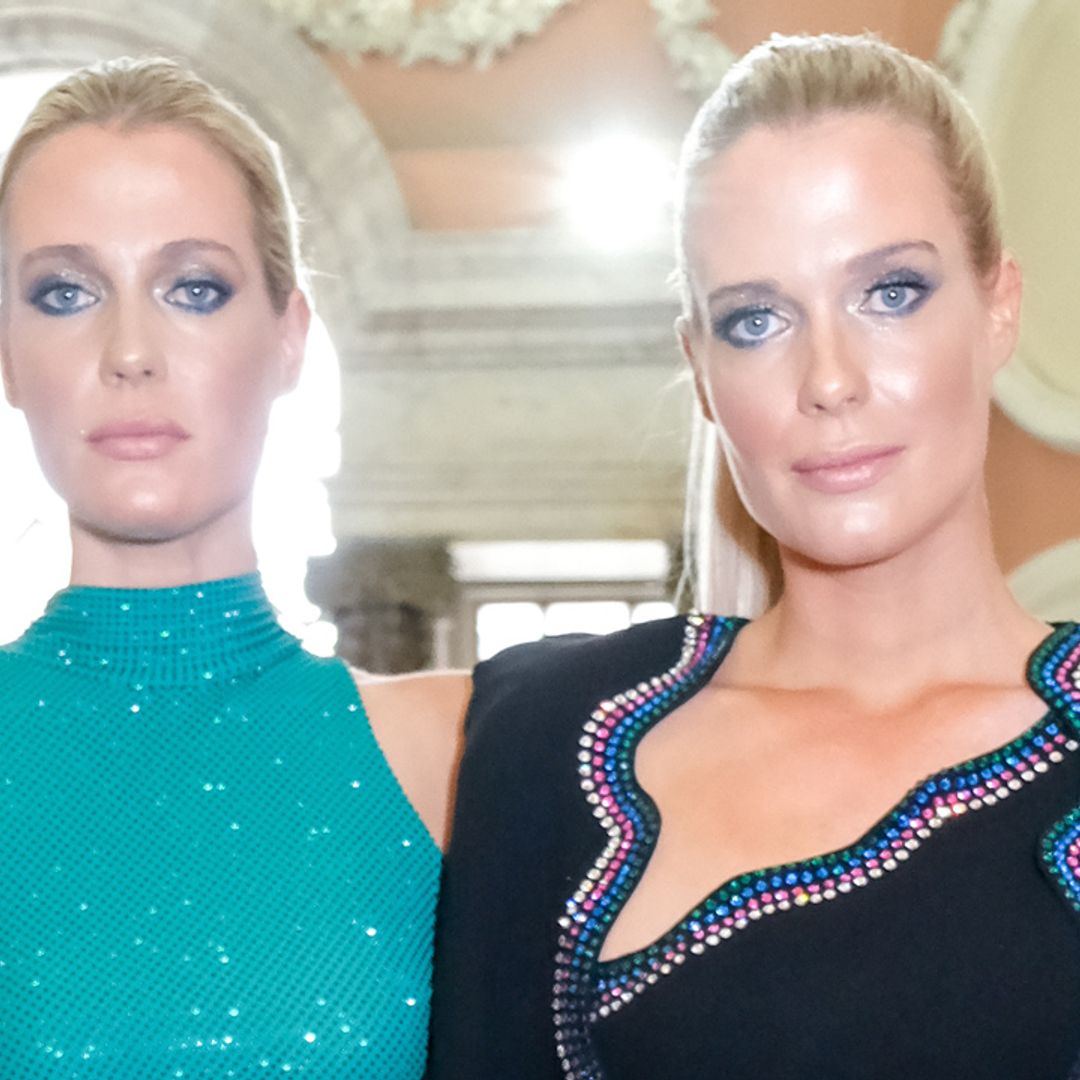 Princess Diana's nieces Lady Amelia & Eliza Spencer sashay down LFW runway