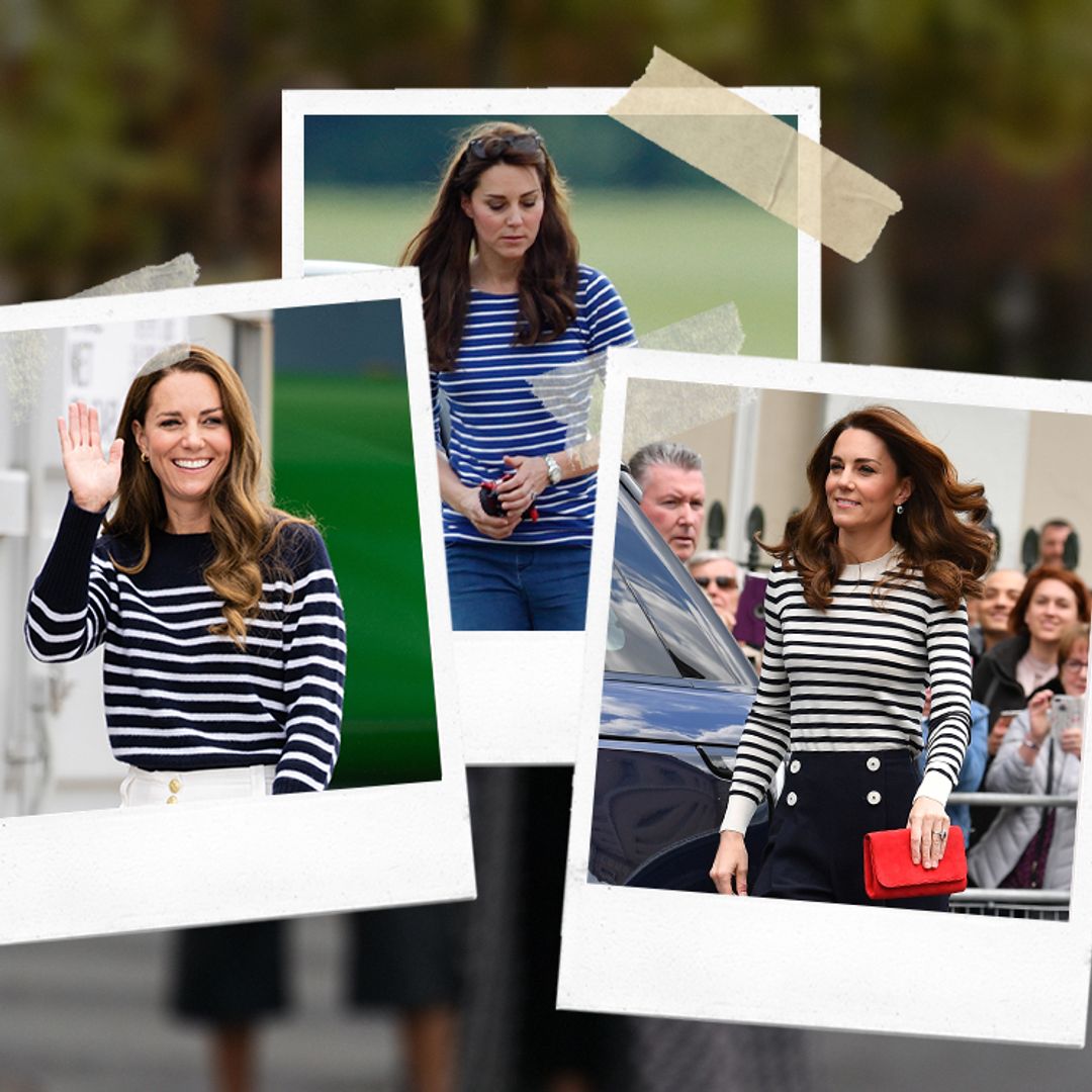 Channel the Princess of Wales in these Breton stripe tops