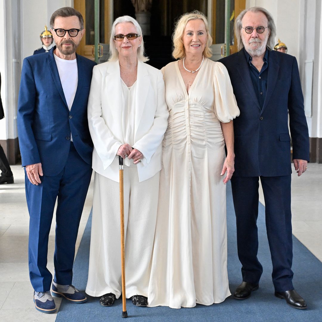 Eurovision winners ABBA receive honour from Swedish royal family