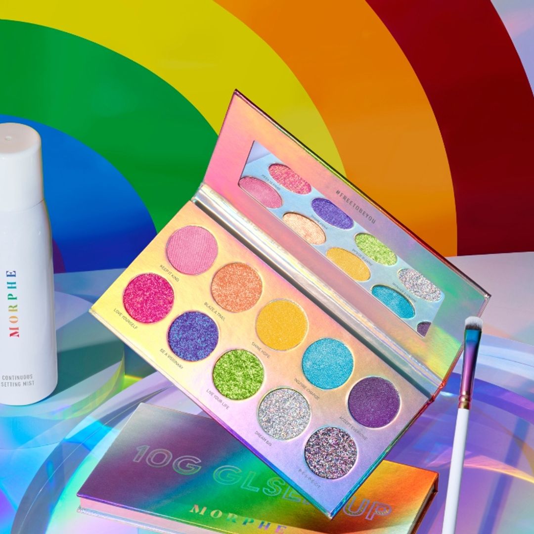 Morphe cosmetics launches rainbow Pride collection to support LGBTQ+ youth