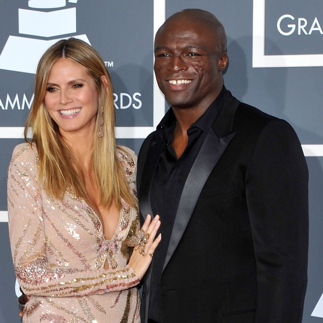 Heidi Klum and Seal's daughter, Lou, struts her stuff and stands taller than model mother – 'She's only 14'