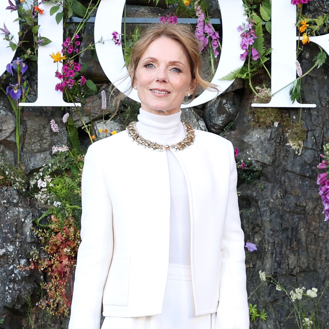 Geri Halliwell-Horner stuns in white shirt-dress in new Dior video