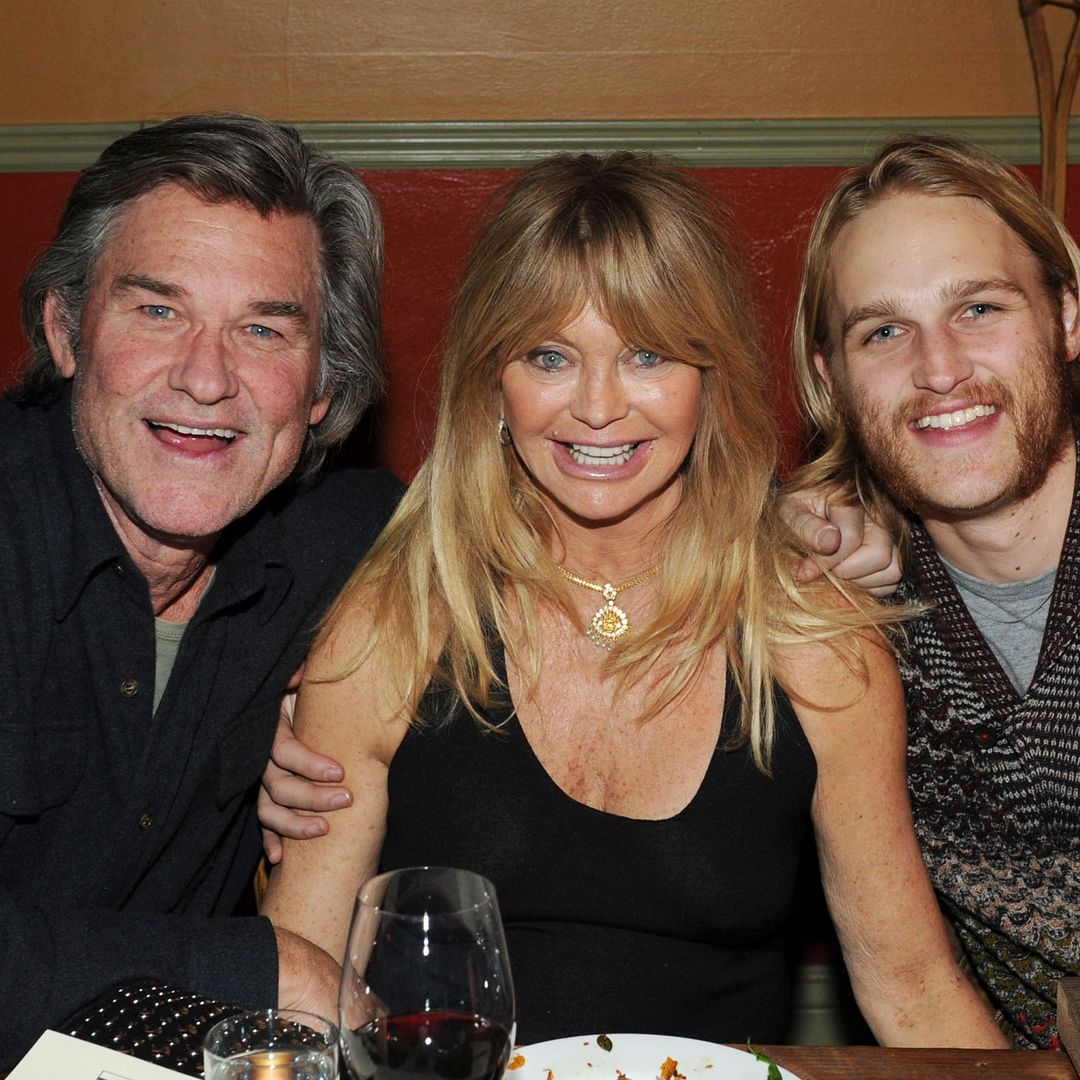 Goldie Hawn and Kurt Russell's only son Wyatt surrounded by family on extra poignant day