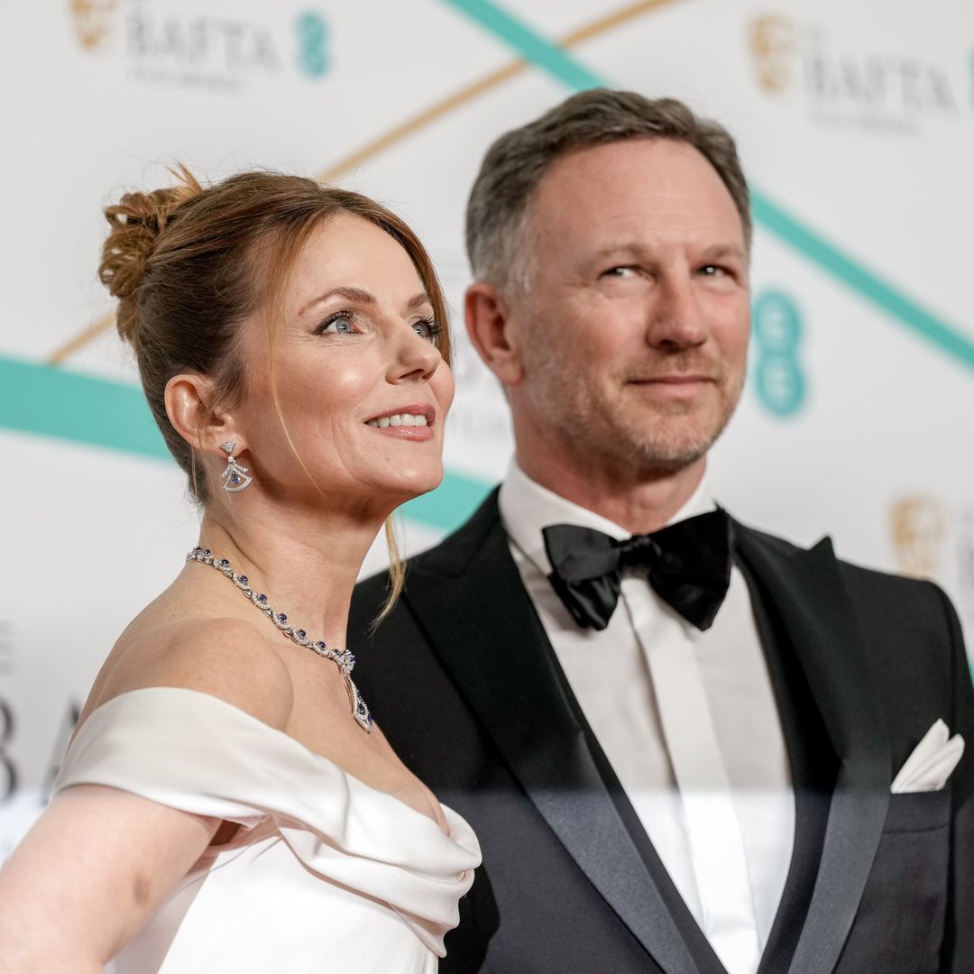 Geri Horner and husband Christian mark 8th anniversary with never-before-seen wedding photo