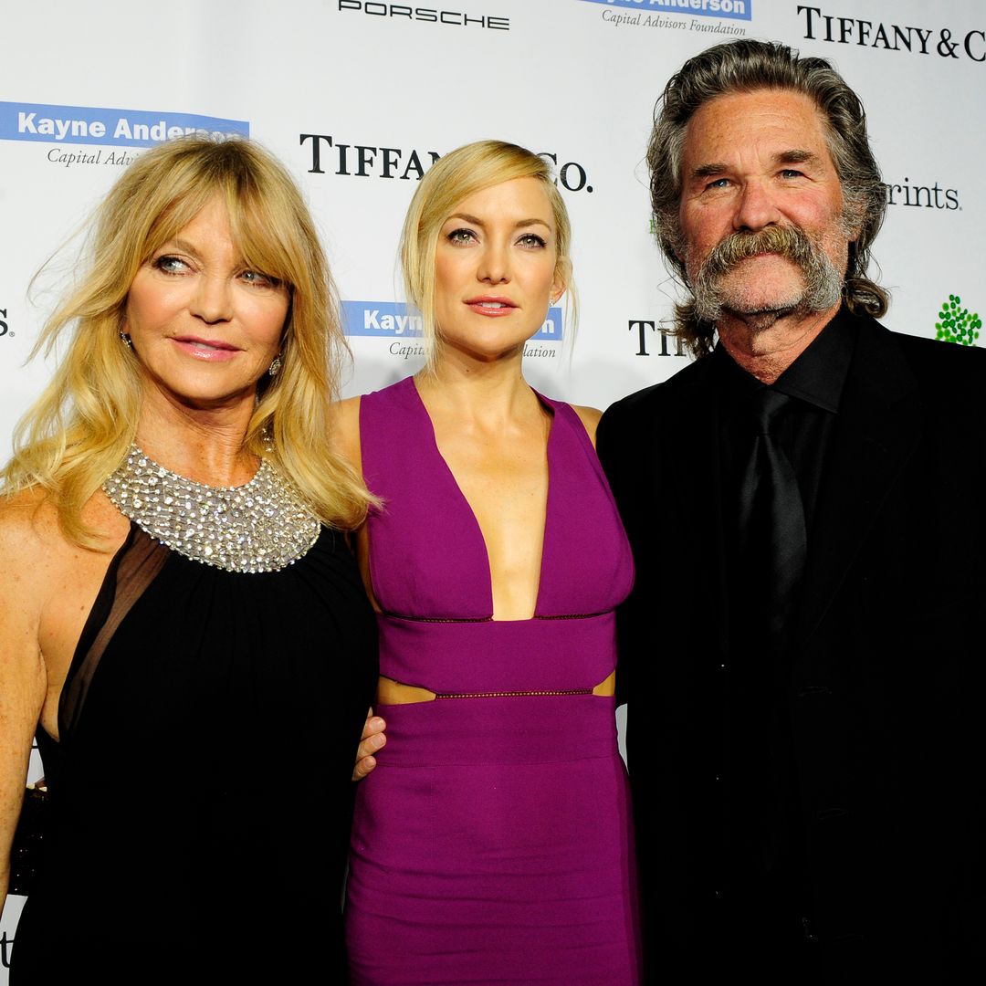 Goldie Hawn and Kurt Russell step out to show support for Kate Hudson during star-studded album release party