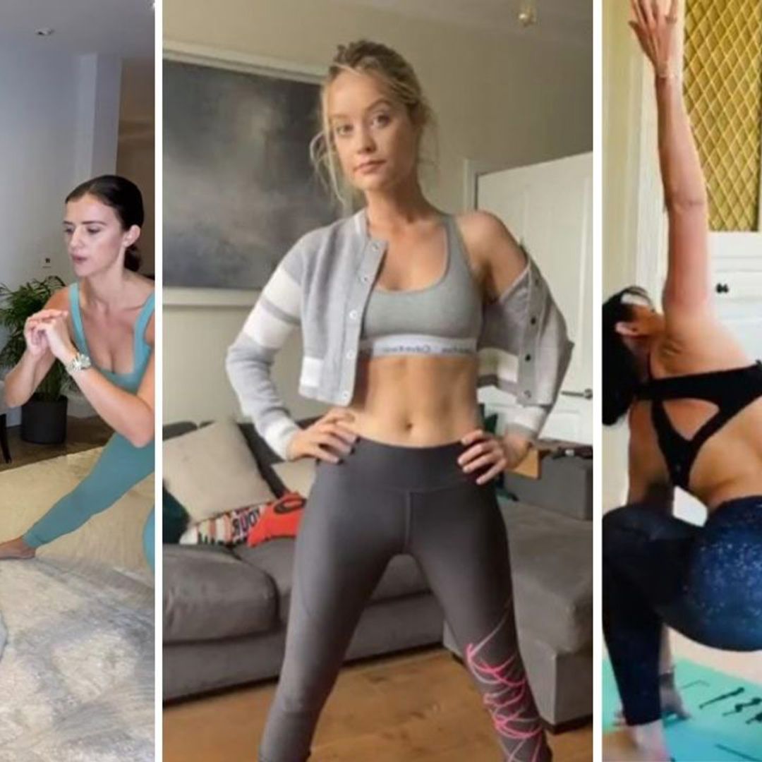 Surprising celeb home workout spaces revealed: Davina McCall, Janette Manrara, Vogue Williams, more