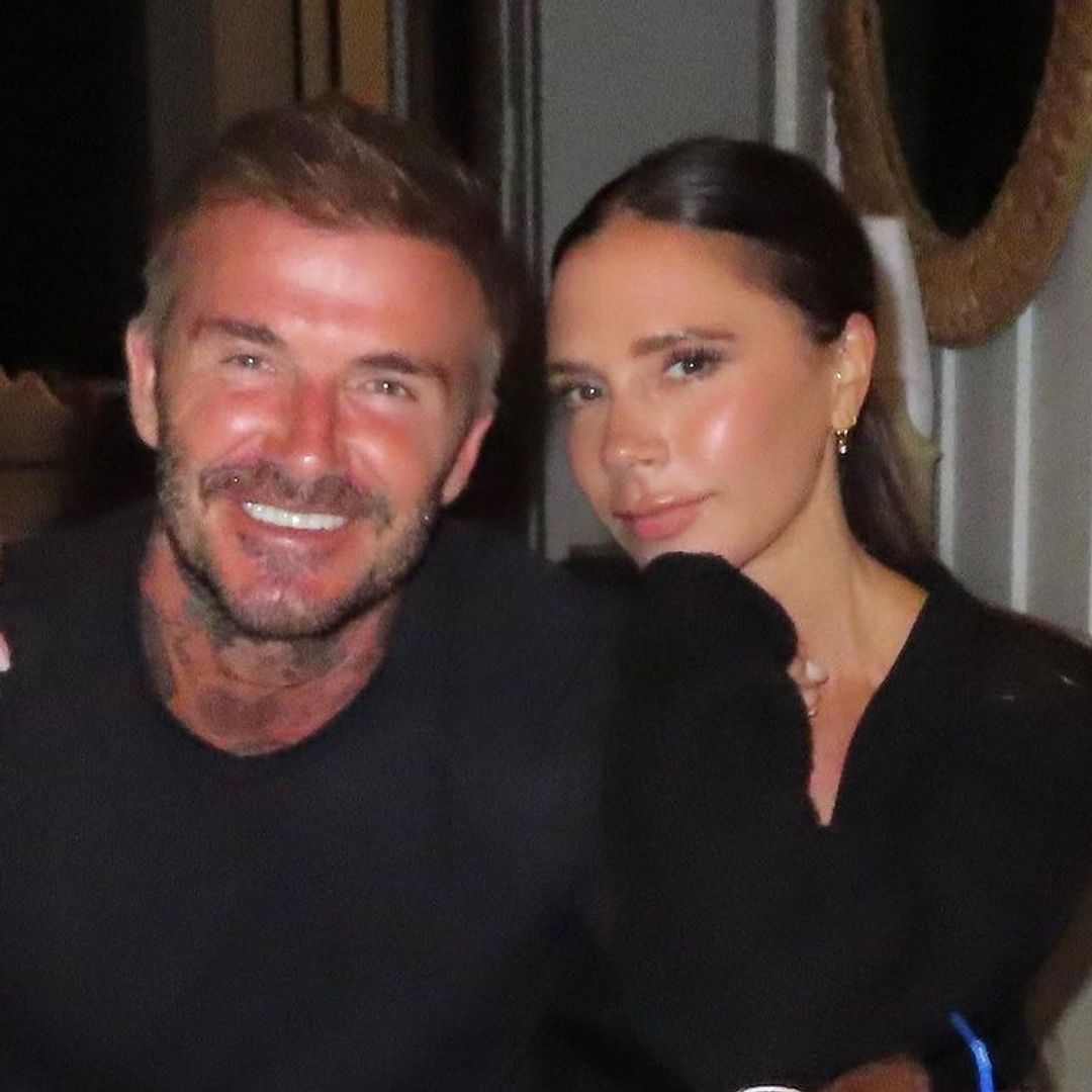 Victoria Beckham kisses husband David in intimate selfie