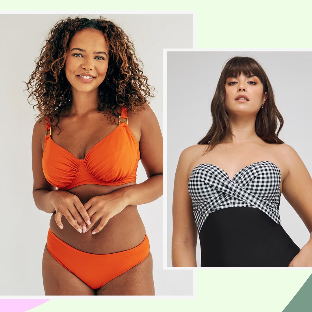 14 best swimsuits and bikinis for fuller busts that offer support and style