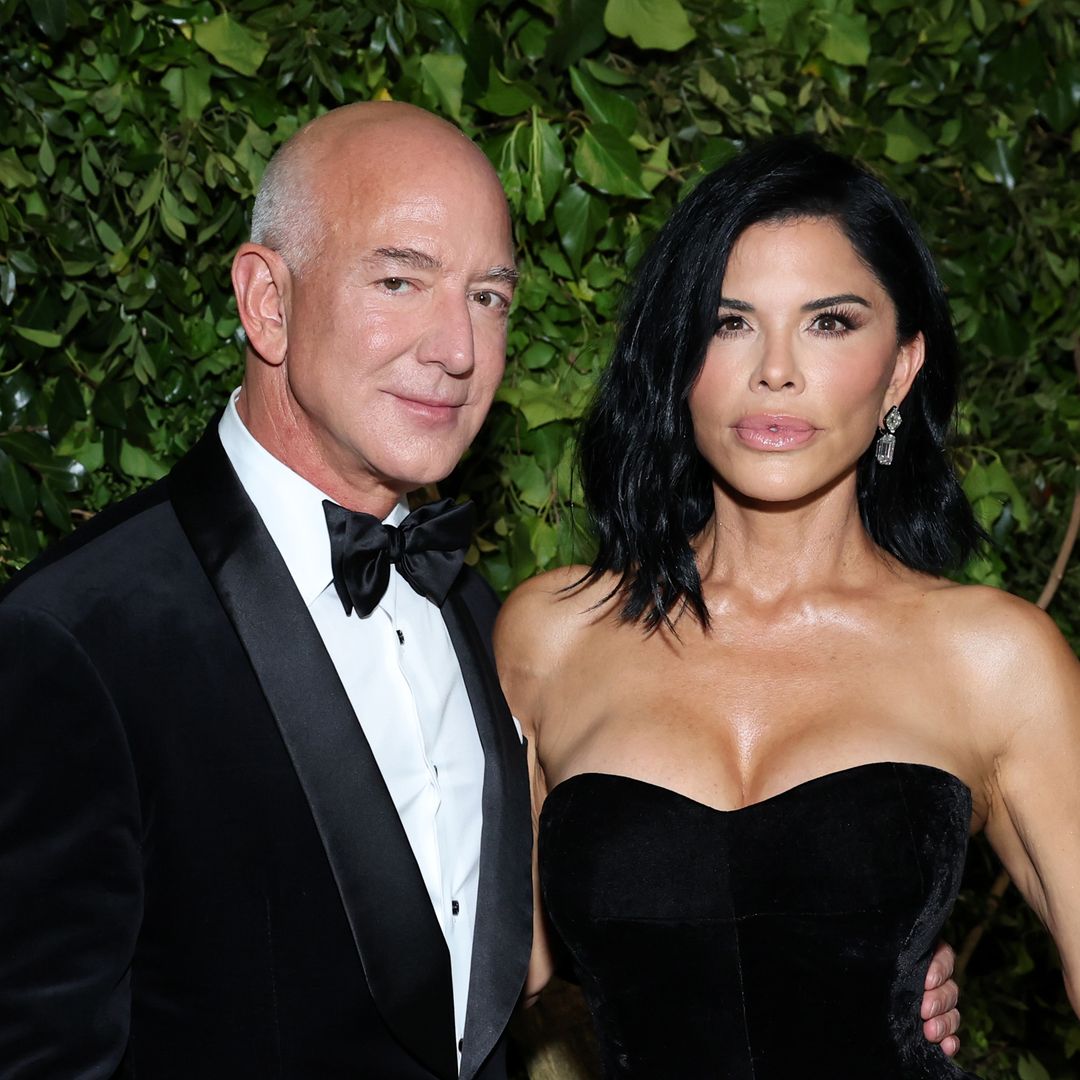 Lauren Sanchez rocks ab-baring knit mini dress for lush trip with fiancé Jeff Bezos