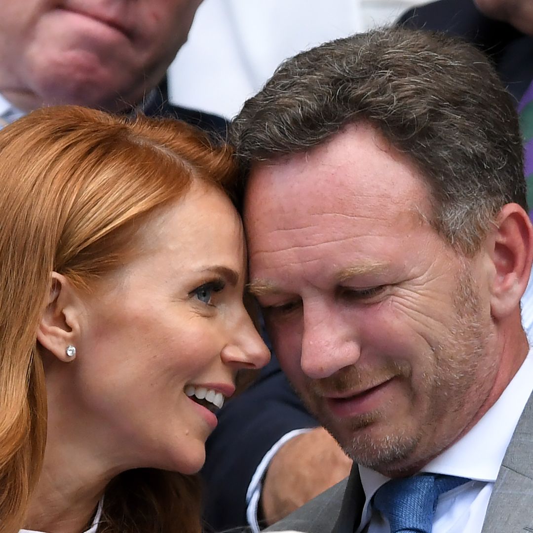 Beaming Geri Horner praises husband Christian as he celebrates huge victory