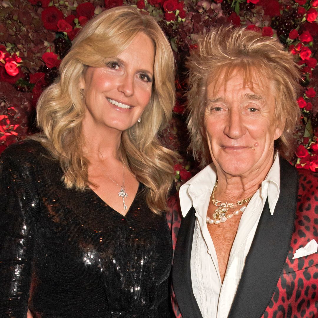 Penny Lancaster turns heads in the boldest bodycon dress on date with Rod Stewart