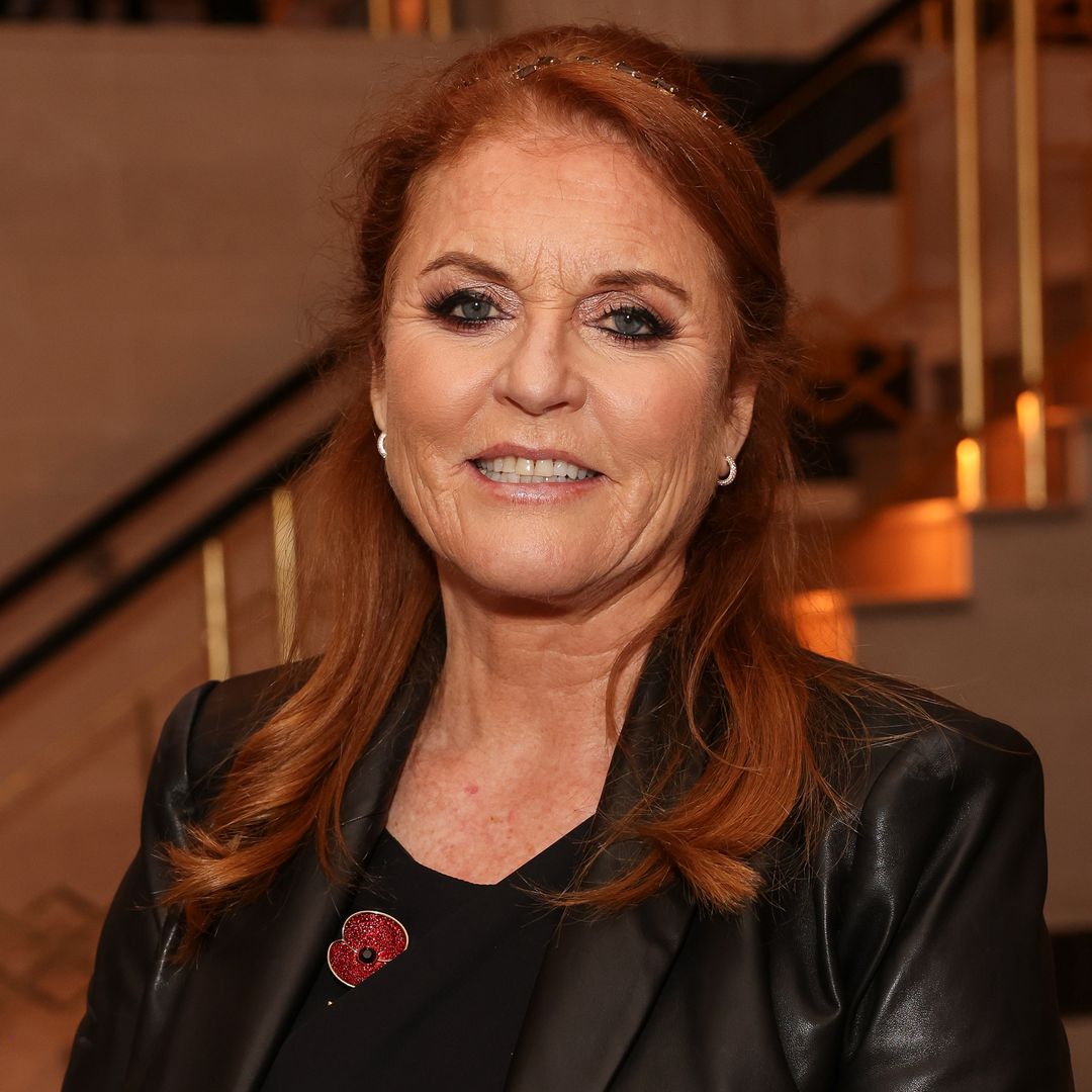 Sarah Ferguson rocks chic black leather jacket after New York trip with Princess Beatrice