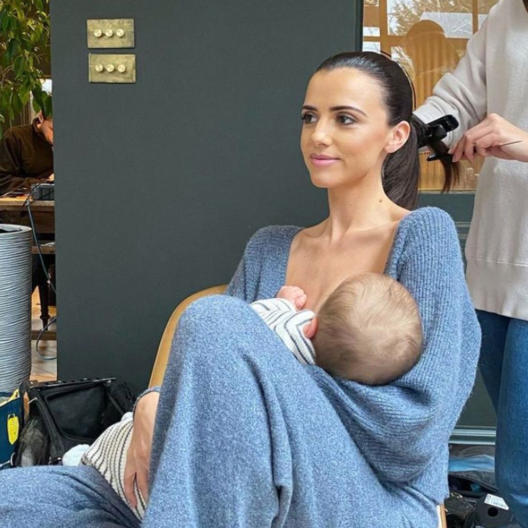 Lucy Mecklenburgh gets frank about 'messy' reality of motherhood and breastfeeding