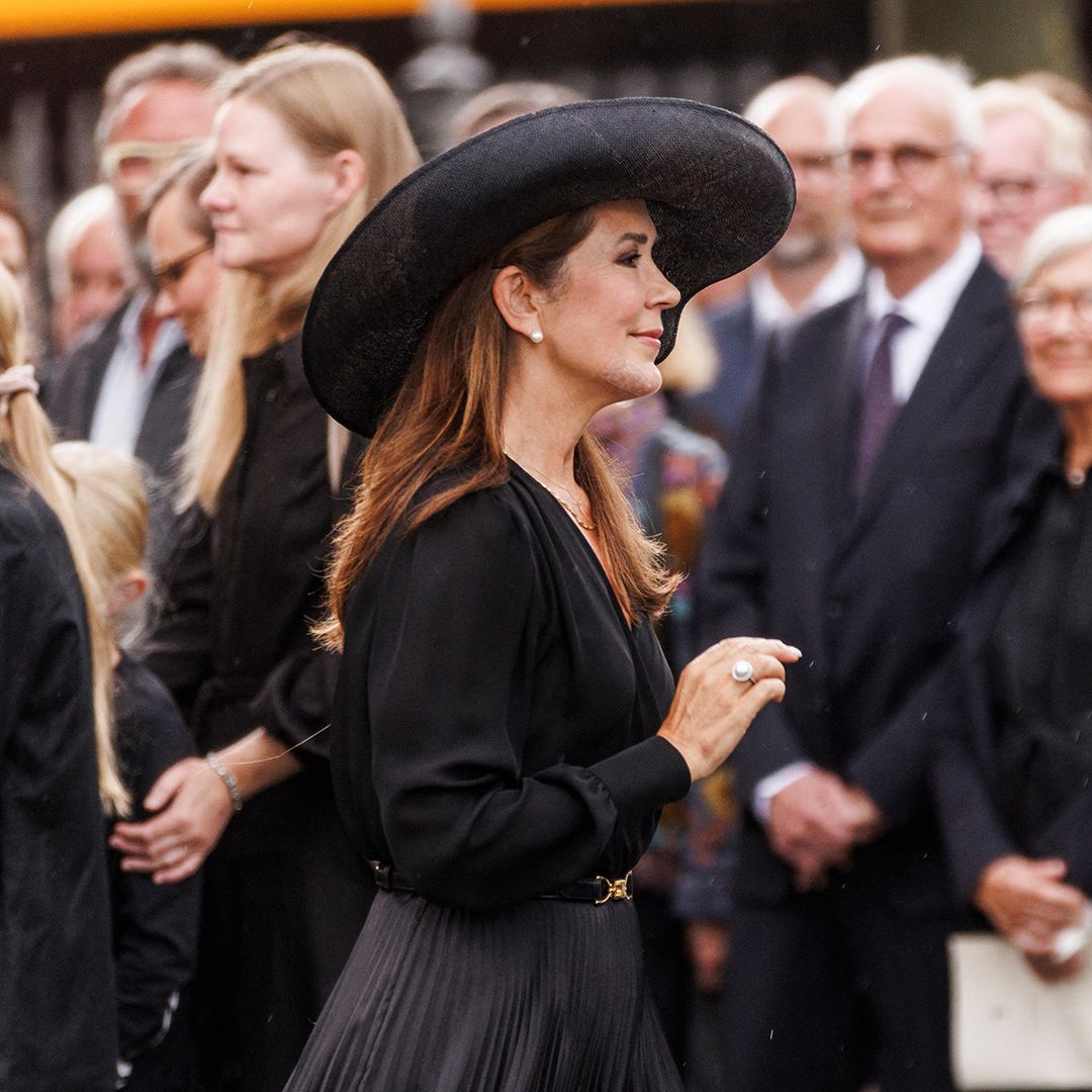 King Frederik and Queen Mary reunite with Prince Joachim and Princess Marie for sad occasion